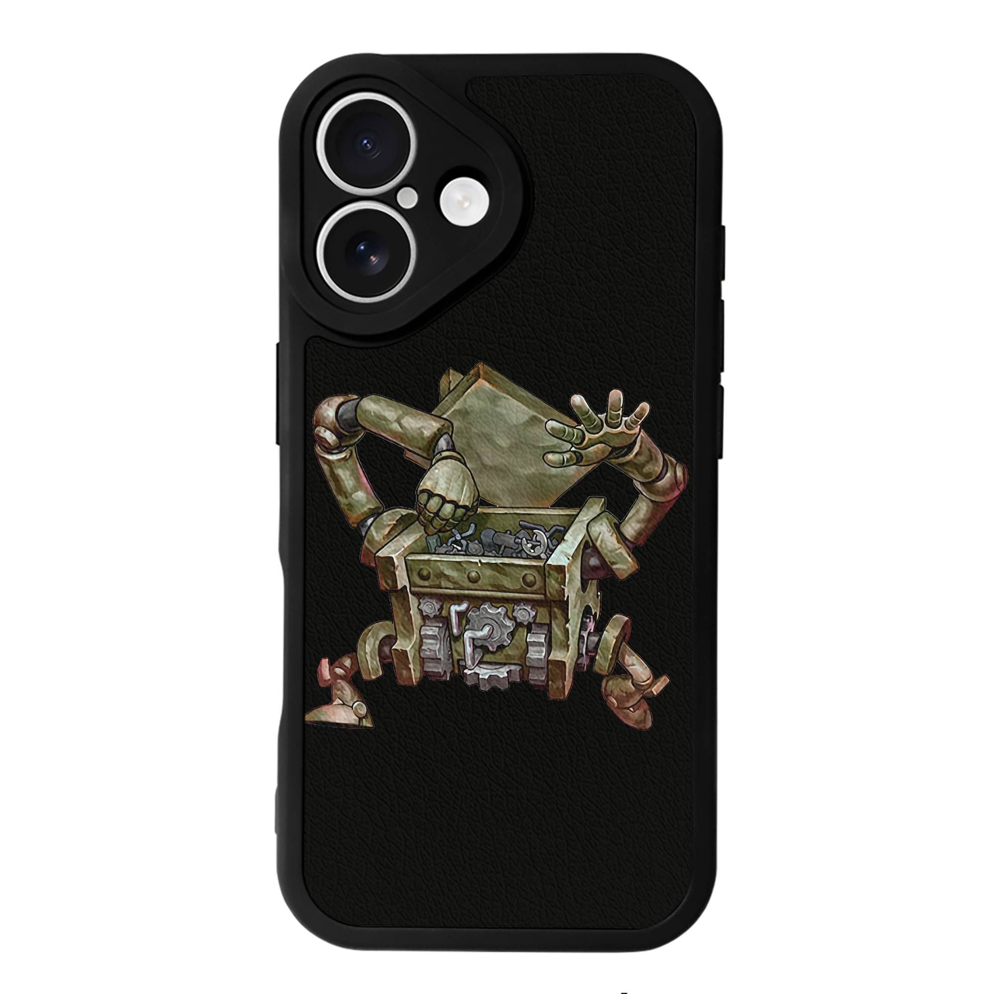 遊☆戯☆王 Yu-Gi-Oh! 【iPhone 16シリーズ対応】シリコンスマホケース（レザー調） 材質：シリコン